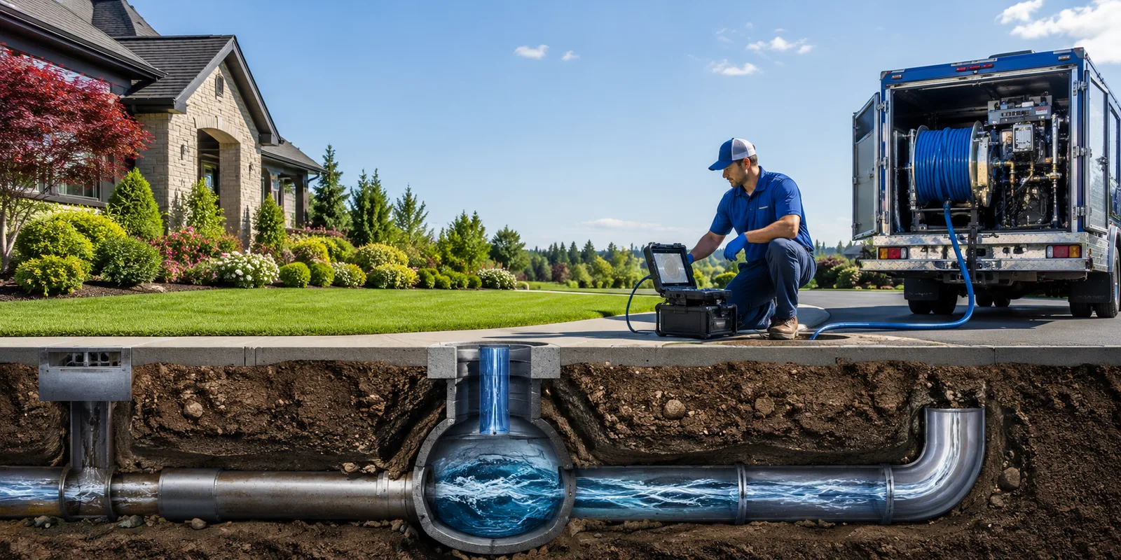 Drainage restoration information for San Pierre, IN